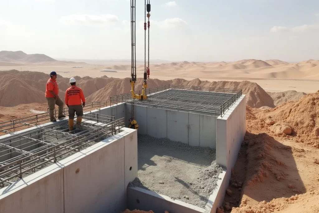 مقاولات هياكل خرسانية في الطائف
